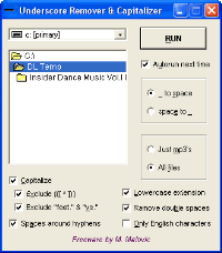UnderscoreR screenshot